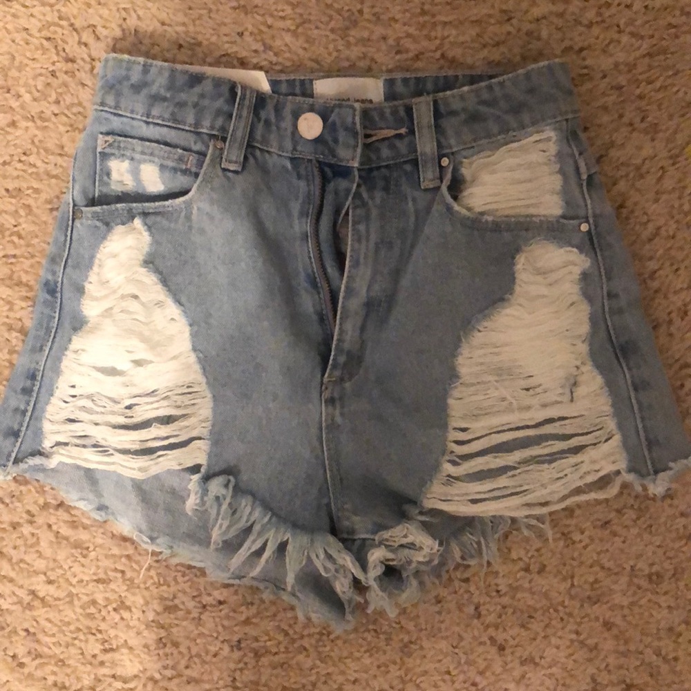 Jean shorts